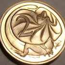 Cameo Proof Australia 1981 2 Cents~Only 86,000 Minted~Frill-necked lizard~Fr/Shi