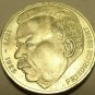 Huge Unc Silver Germany 1975-J 5 Mark~Death Of Friedrich Ebert~Free Shipping