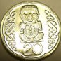 Gem Unc New Zealand 2006 20 Cents~Pukaki~The Gods~Free