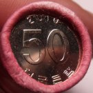 Gem Unc Original Roll (50) South Korea 2010 FAO Issue 50 Won~Fantastic~Free Ship