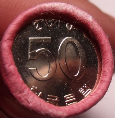Gem Unc Original Roll (50) South Korea 2010 FAO Issue 50 Won~Fantastic~Free Ship