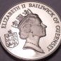 Extremely Rare Cameo Proof Guernsey 1985 5 Pence~2,500 Minted~Sailboats~Free Shi