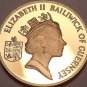 Extremely Rare Cameo Proof Guernsey 1985 Penny~2,500 Minted~Edible Crab~Free Shi