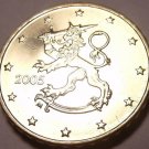 Gem Unc Finland 2005 10 Euro Cents~Standing Lion~Fantastic~Free Shipping