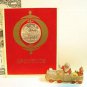 Solid Bronze Proof Franklin Mint Medallion~Home For Christmas~Awesome~Free Ship