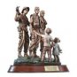 Solid Bronze Proof Franklin Mint Medallion~Home For Christmas~Awesome~Free Ship
