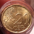 Roll (35 Coins) Eurpoean 20 Euro Cents~Belgium~Netherlands~France~Germany~Fr/Shi
