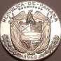 Rare Proof Panama 1968 1/4 Balboa~Only 23,210 Minted~Awesome~Free Shipping