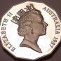 Large Cameo Proof Australia 1987 50 Cents~Kangaroo & Emu~70k Minted~Free Ship