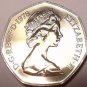 Rare Proof Great Britain 1978 50 Pence~Only 88,000 Minted~Britannia~Free Ship