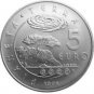Silver Proof San Marino 1998-R 5000 Lire~I Leave You Free~Ivy Olive Oak Trees~FS