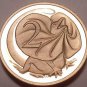 Cameo Proof Australia 1983 2 Cents~Frill Necked Lizard~Only 80,000 Minted~Fr/Shi