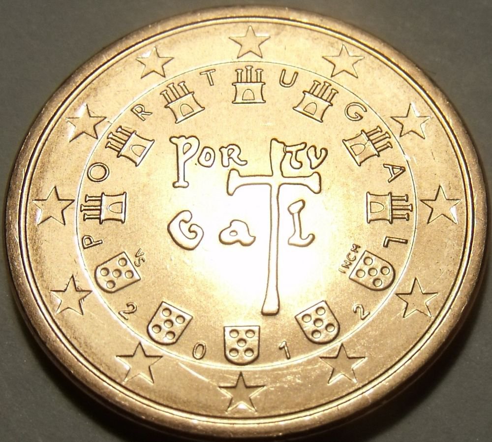 Gem Uncirculated Portugal 2012 1 Euro Cent~we Have Portugal Coins~free 