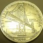 Huge Unc Silver Portugal 1966 20 Escudos~Opening of Salazar Bridge~Fantastic~F/S