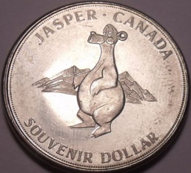 Huge Unc 1970 Jasper Canada~Along The Yellow Head Route~Dollar~Free Shipping