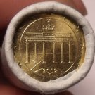Gem Unc Original Roll (40) Germany 2002-F 10 Euro Cents~Brandenburg Gate~Free Sh Gem Unc Original Roll (40) Germany 2002-F 10 Euro Cents~Brandenburg Gate~Free Sh