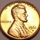 United States Unc 1961-D Lincoln Memorial Cent~Free Shipping United States Unc 1961-D Lincoln Memorial Cent~Free Shipping
