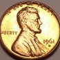 United States Unc 1961-D Lincoln Memorial Cent~Free Shipping