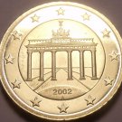 Cameo Proof Germany 2002-A 10 Euro Cents~Minted In Berlin~Cameo~Free Shipping~