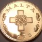 Rare Cameo Proof Malta 1978 Cent~The George Cross~3,244 Minted~Free Shipping~