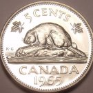 Proof Canada 1965 Beaver Nickel~Proof Coins Are The Mints Best Work~Free Ship