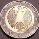 Cameo Proof Germany 2002-D 1 Euro~Minted In Munich~Cameo~Bi-Metal~Free Shipping~ Cameo Proof Germany 2002-D 1 Euro~Minted In Munich~Cameo~Bi-Metal~Free Shipping~