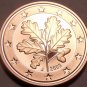 Cameo Proof Germany 2003-J 5 Euro Cents~Hamburg Mint~Cameo~Free Ship~