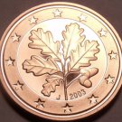 Cameo Proof Germany 2003-J 2 Euro Cents~Hamburg Mint~Cameo~Free Shipping~