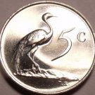 Rare South Africa 1967 Proof 5 Cents~25,000 Minted~Blue Crane~Free Shipping Rare South Africa 1967 Proof 5 Cents~25,000 Minted~Blue Crane~Free Shipping