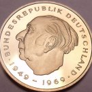 Gem Cameo Proof Germany 1978-J 2 Marks~Theodor Heuss~Only 54,000 Minted~Free Shi Gem Cameo Proof Germany 1978-J 2 Marks~Theodor Heuss~Only 54,000 Minted~Free Shi