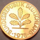 Cameo Proof Germany 1978-J 2 Pfennig~Minted In Hamburg~54,000 Minted~Free Shi Cameo Proof Germany 1978-J 2 Pfennig~Minted In Hamburg~54,000 Minted~Free Shi