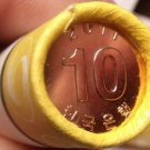 Gem Unc Roll South Korea 2011 10 Won~Dabotab The Pagota Of Many Trearures~Fr/shi