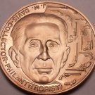 Massive Bronze Proof J. M. Davis Worlds Largest Gun Collection Medallion~Free Sh