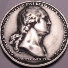 Huge Gem Unc George Washington Medallion~The Enemy Put To Flight~Free Shipping
