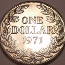 Huge Rare Proof Liberia 1971 Dollar~Only 3,012 Minted~Free Shipping