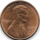 United States Unc 1977-D Lincoln Memorial Cent~Free Shipping United States Unc 1977-D Lincoln Memorial Cent~Free Shipping