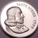 Rare Proof South Africa 1969 10 Cents~Only 12,000 Ever Minted~Aloe Plant~Free Sh