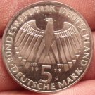 Unc Silver Germany 1973-G 5 Mark~Parliament~EINIGKEIT RECHT FREIHEIT~Free Ship Unc Silver Germany 1973-G 5 Mark~Parliament~EINIGKEIT RECHT FREIHEIT~Free Ship