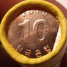 Gem Unc Roll South Korea 2010 10 Won~Dabotab The Pagota Of Many Trearures~Fr/shi