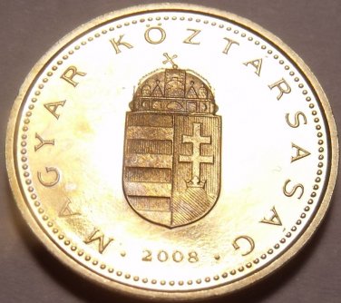 Rare Proof Hungary 2008-BP Forint~Only 4,000 Minted~Minted In Budapest~Free Ship