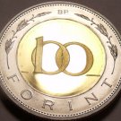 Rare Bi-Metal Proof Hungary 2008-BP 100 Forint~Only 4,000 Minted In Budapest~F/S