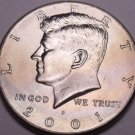 United States Unc 2001-P Kennedy Half Dollar~Free Shipping United States Unc 2001-P Kennedy Half Dollar~Free Shipping
