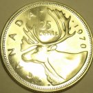 Huge Proof Canada 1970 25 Cents~Caribou~We Have Canadian Coins~Free Shipping