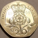 Gem Cameo Proof Great Britain 1999 20 Pence~Only 79,401 Minted~Free Shipping Gem Cameo Proof Great Britain 1999 20 Pence~Only 79,401 Minted~Free Shipping