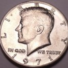 United States Unc 1971-P Kennedy Half Dollar~Free Shipping United States Unc 1971-P Kennedy Half Dollar~Free Shipping