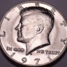 United States Unc 1971-D Kennedy Half Dollar~Free Shipping United States Unc 1971-D Kennedy Half Dollar~Free Shipping
