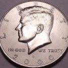 United States Unc 2000-D Kennedy Half Dollar~Free Shipping United States Unc 2000-D Kennedy Half Dollar~Free Shipping