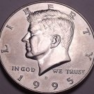 United States Unc 1995-D Kennedy Half Dollar~Free Shipping United States Unc 1995-D Kennedy Half Dollar~Free Shipping