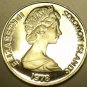 Large Rare Proof Solomon Islands 1978 20 Cents~5,122 Minted~Malaita~Free Ship