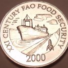 Rare Gem Unc Panama 2000 F.A.O. Issue 1 Centesimo~Ship In Panama Canal~Free Ship Rare Gem Unc Panama 2000 F.A.O. Issue 1 Centesimo~Ship In Panama Canal~Free Ship